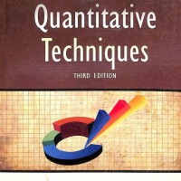 Quantitative Techniques 3rd EDition by Cr Kothari Quantitative Techniques 3rd EDition by Cr Kothari
