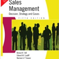 Sales Management by Richard R Still Sales Management by Richard R Still