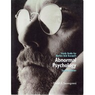 Study Guide For Barlow And Durand's Abnormal Psychology Santogrossi David A