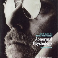Study Guide For Barlow And Durand's Abnormal Psychology Santogrossi David A