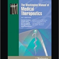 Washington Manual Of Medical Therapeutics by Hemant Godara, Angela Hirbe, Michael Nassif (Author), Lippincott Willimas & Wilkins 