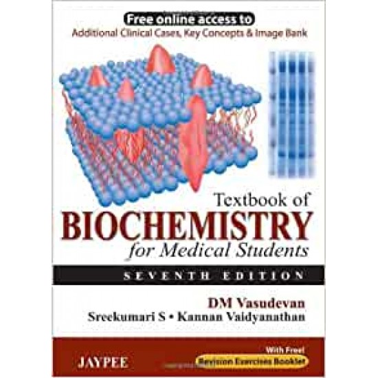Textbook of Biochemistry for Medical Students 7th Edition by DM Vasudevan