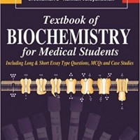 Textbook Of Biochemistry For Medical Students 8th Edition by Vasudevan DM 