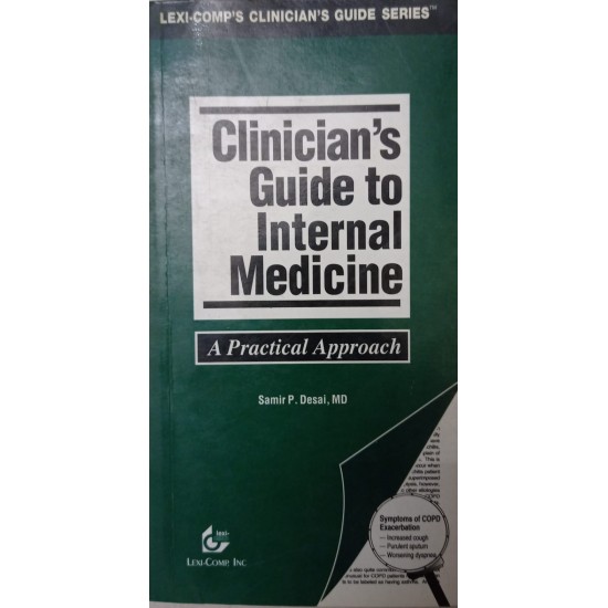 Clinicians Guide To Internal Medicine By Samir P Desai 