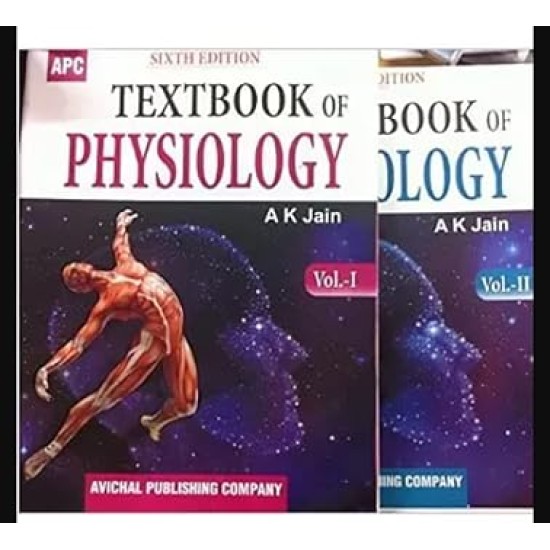 Textbook Of Physiology Vol 1 and Vol 2 Edition 6th by AK Jain