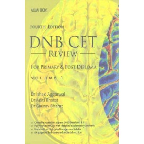 Dnb Cet Review For Primary & Post Diploma Vol 1 Aditi Bharat Ishad Aggarwal, Gaurav Bharat