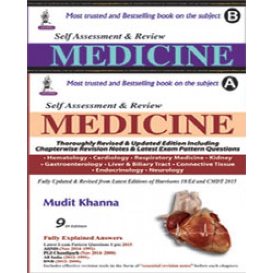 Self Assessment & Review Medicine : A & B by  Mudit Khanna