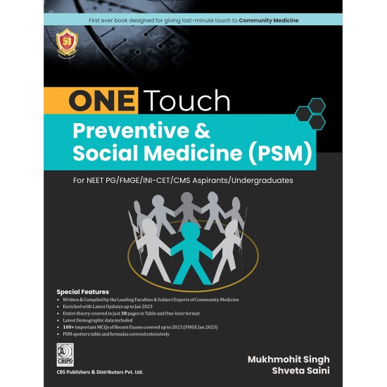 ONE Touch Preventive and Social Medicine PSM by Mukhmohit Singh
