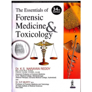 Essentials of Forensic Medicine and Toxicology 34th Edition by Reddy KS Narayan