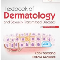 Textbook of Dermatology and Sexually Transmitted Diseases with HIV Infections by Sardana K