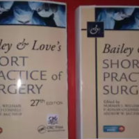 Bailey and Loves Short Practice Of Surgery 27th Edition Set of 2 Volumes together by Norman S Williams