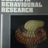 Experimental design in Behavioural Research by KD Broota