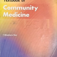 Textbook of Community Medicine 1st Edition by T Bhaskara Rao 