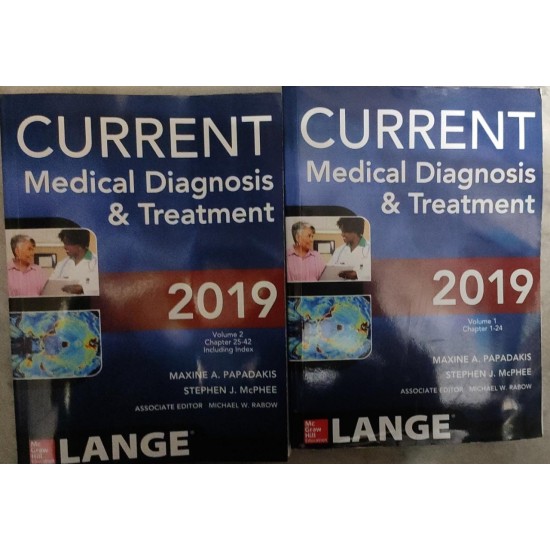 CURRENT MEDICAL DIAGNOSIS & TREATMENT 2 Volumes Included by MAXINE A PAPADAKIS STEPHEN J.McPHEE