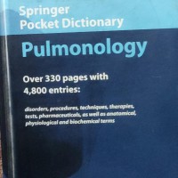 Springer Pocket Dictionary Pulmonology by Springer 