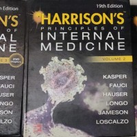 Harrison's Principles of Internal Medicine 19/E (Vol.1 & Vol.2)  (English, Hardcover, Fauci Anthony MD, Dennis Kasper, Stephen Hauser)