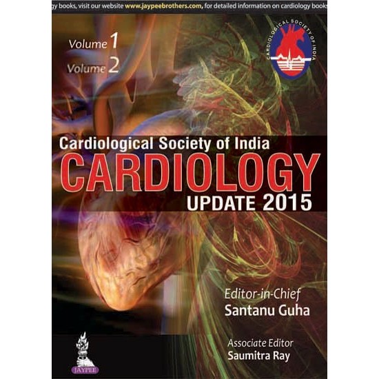  Cardiology Update 2015 (2 Volumes Together)  By Santanu Guha Saumitra Ray
