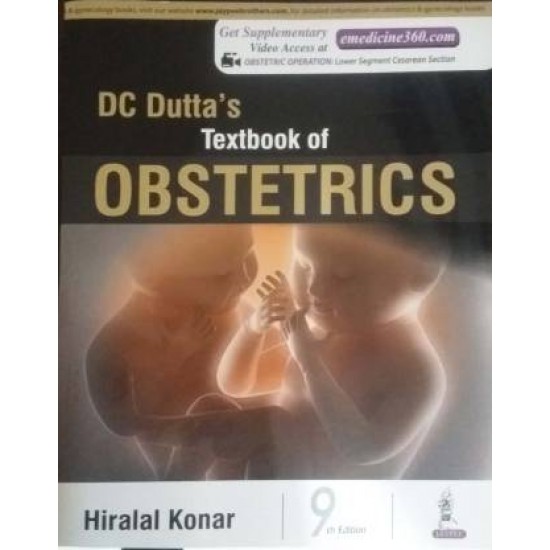 DC Dutta's Textbook of Obstetrics 9th Edition by Konar Hiralal