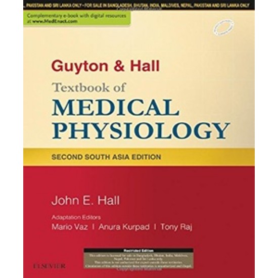 Textbook of Medical Physiology 2nd South Asia Edition by Guyton and Hall