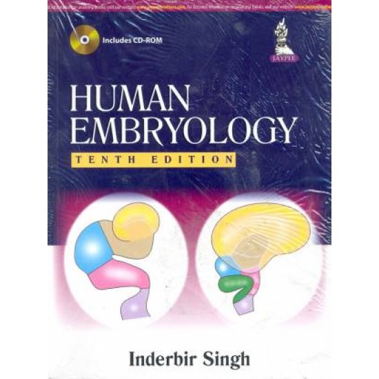 Human Embryology 10th Edition by  Singh Inderbir