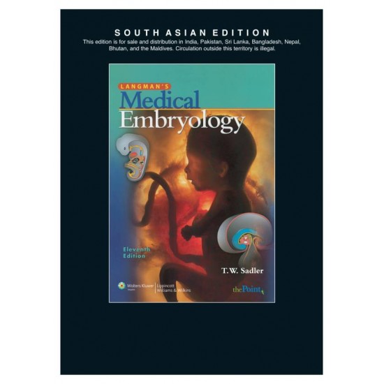 Langman'S Medical Embryology with the Point Access Scratch Code by  Sadler Thomas W