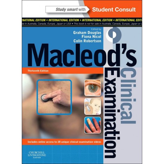 Macleod's Clinical Examination - With STUDENT CONSULT Online Access, International Edition 13th Edition by Douglas