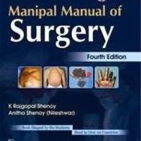 Manipal Manual of Surgery 4th Edition by K Rajgopal Shenoy 