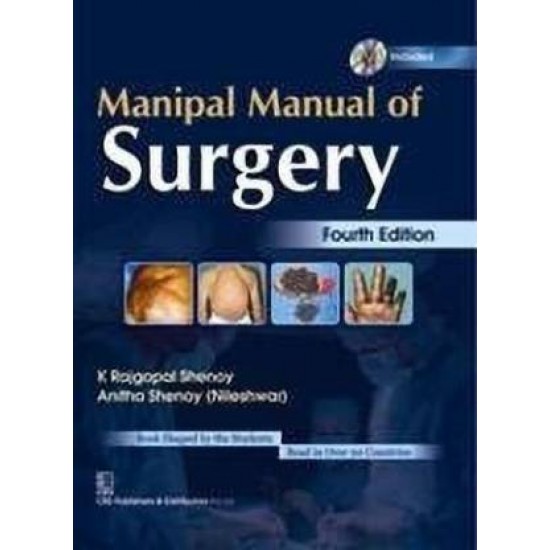 Manipal Manual of Surgery 4th Edition by K Rajgopal Shenoy 