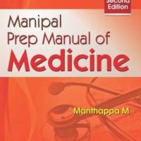 Manipal Prep Manual in Medicine by  Manthappa M 2nd edition