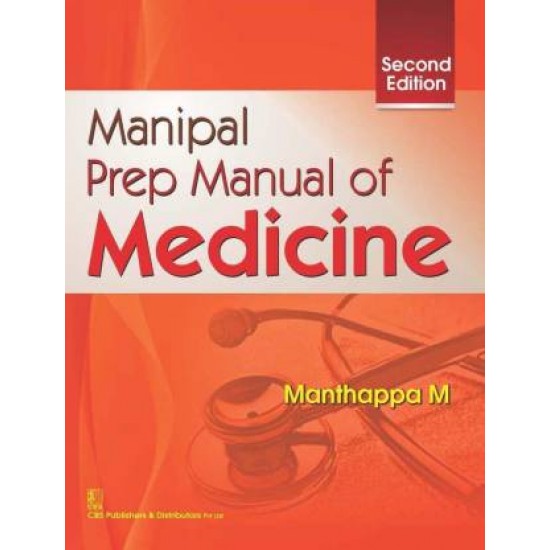 Manipal Prep Manual in Medicine by  Manthappa M 2nd edition