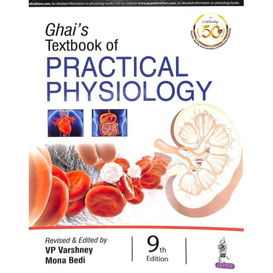 Ghais Textbook Of Practical Physiology 9th Edition by Vp Varshney