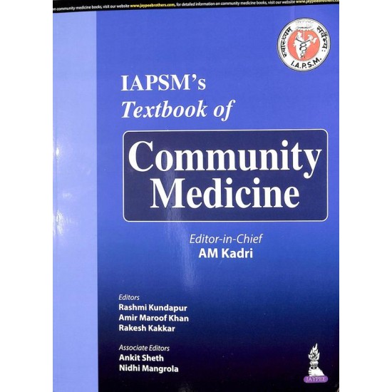 Iapsms Textbook Of Community Medicine by Am Kadri
