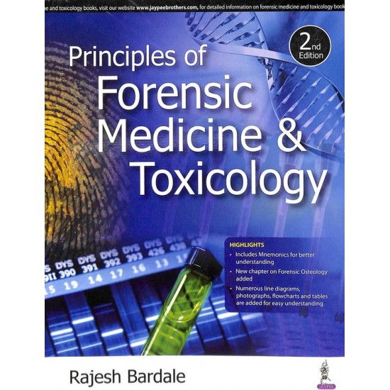 Principles Of Forensic Medicine and Toxicology 2nd Edition by Rajesh Bardale