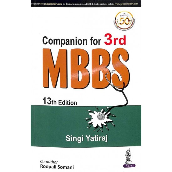 Companion For 3rd Mbbs by Singi Yatiraj