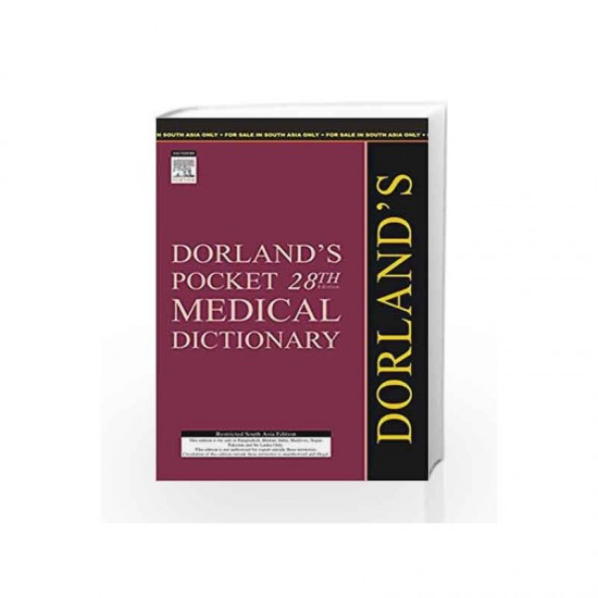 DORLAND'S POCKET MEDICAL DICTIONARY by Dorlands