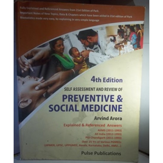 Self Assessment & Review of Preventive and Social Medicine by Arvind Arora 