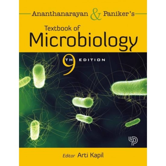 Textbook of Microbiology 9th Edition by Ananthanarayan, Paniker, Arti Kapil