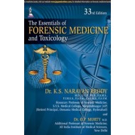 The Essentials of Forensic Medicine and Toxicology 33rd Edition by Reddy K.S.Narayan