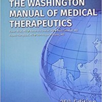 The Washington Manual Of Medical Therapeutics  (Paperback, Pawan Bhatt, alexandra dretler, md, mark gdowski.md, rajeev ramgopal, md, dominique williams.md)