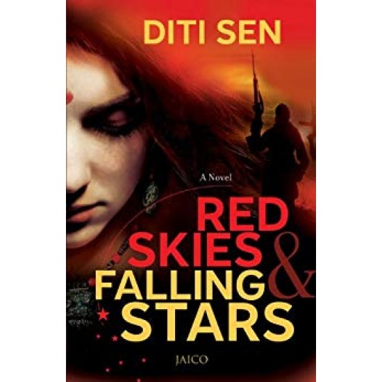 Red Skies & Falling Stars  by Diti Sen
