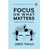 Focus on What Matters by Darius Foroux