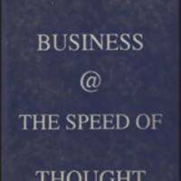 Business At the Speed of Thought Bill Gates
