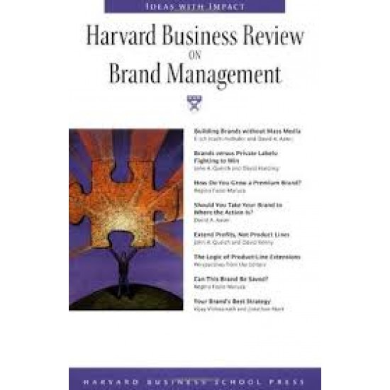 Harvard  business review on brand management 