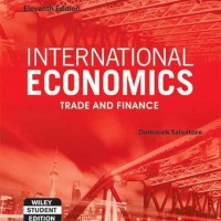 International Economics - Trade and Finance by Salvatore Dominick