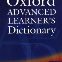 Oxford advanced learners dictionary 7th Edition by  A S Hornby