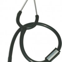 Pulse Wave Standard Acoustic Stethoscope  (Black) 