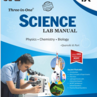 JPH Three in One Science Lab Manual With Practical Book Class 9 by Quareshi 