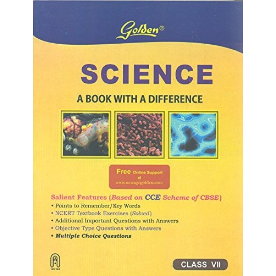 Golden Science A Book with a Difference Class 7 by N.K Sharma