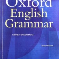 OXFORD ENGLISH GRAMMAR by GREENBAUM SIDNEY