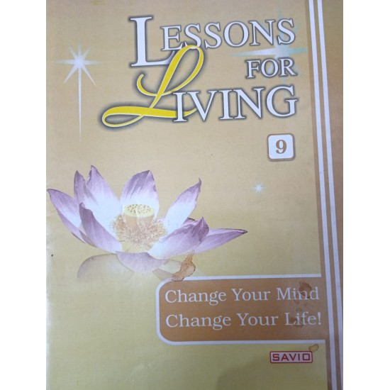 Lessons For Life Living Class 9 By Savio